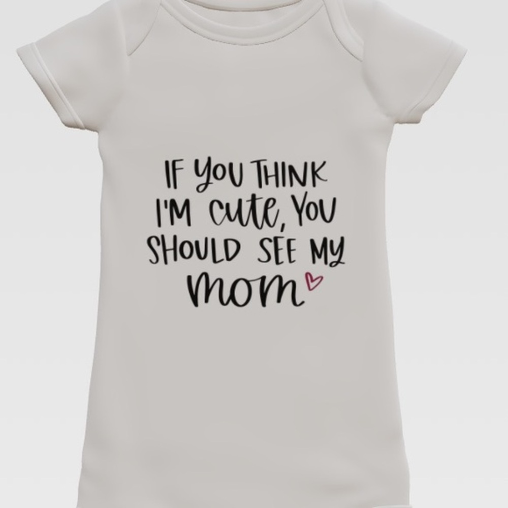 Infant Onesie | Funny Cute Baby Outfit | Graphic Bodysuit | 0–18M baby gift
